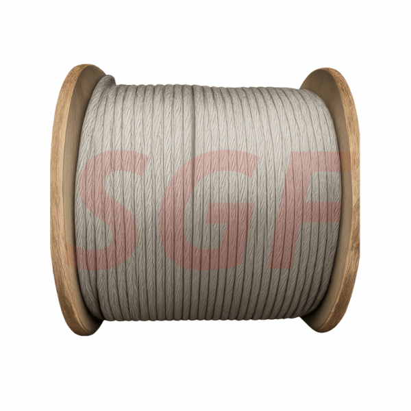 cable guaya alma de acero galvanizado certificada 7*19 9.5mm (3/8)