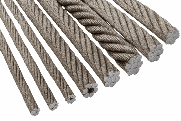 cable guaya alma de acero galvanizado certificada 7*19 9.5mm (3/8)